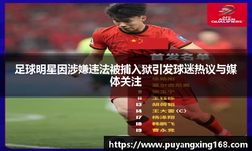 足球明星因涉嫌违法被捕入狱引发球迷热议与媒体关注